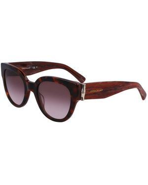 Longchamp Acetate Sunglasses - Brown