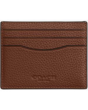 COACH Card Case - Brown