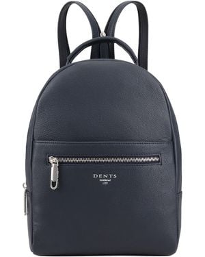 Dents Lancaster Leather Handbag - Blue