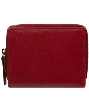 NiNa Amora 'Lilia' Leather Purse - Red