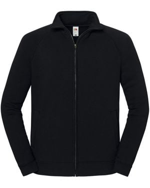 Fruit Of The Loom Iconic Premium Sweat Jacket - Black