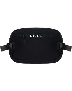 Nicce London Logo Kicker Crossbody Bag - Black