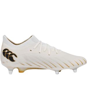 Canterbury Adult Speed Falcon Elite Soft Ground Rugby Boots - White