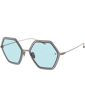 Giorgio Armani Sunglasses 60/13/145 Mm Metal - Blue