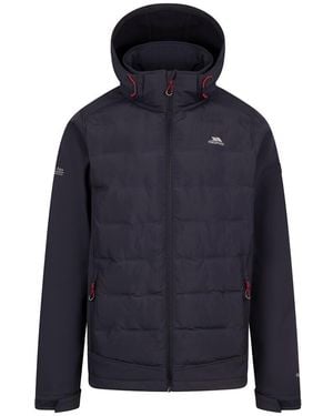 Trespass Alwero Softshell Hybrid Jacket (Dark Flint) - Blue