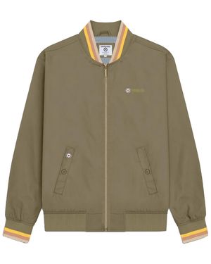 Lambretta Monkey Triple Tipped Jacket /Tobacco/Cream) - Green