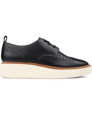 Cole Haan Originalgrand Platform Wingtip Oxford Schoenen - Blauw