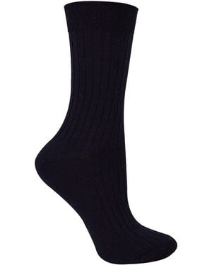 Steve Madden Merino Wool Socks - Blue