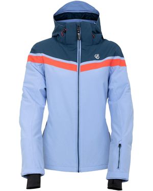 Dare 2b Ladies Flurry Ski Jacket (Hydrangea/ Sky) - Blue