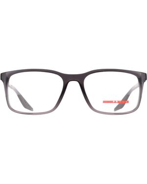 Prada Rectangular Crystal Ps08Rv - Brown
