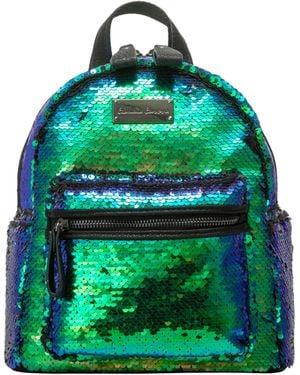 Claudia Canova Anii Xs Sequin Backpack - Green