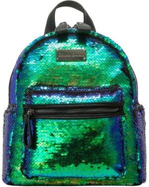 Claudia Canova Anii Xs Sequin Backpack - Green