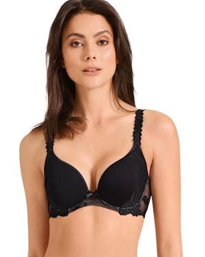 Aubade Softessence Spacer Plunge Bra - Black