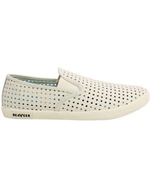 Seavees Baja Portal Plimsolls - White