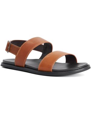 Dune Include Leather Sandals - Brown