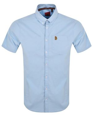 Luke 1977 Iron Bridge Short Sleeve Shirt - Blue