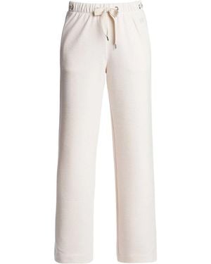 Parajumpers Bia Moonbeam Cream Wide Trousers - White