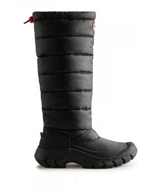 HUNTER Intrepid Tall Snow Boot - Black
