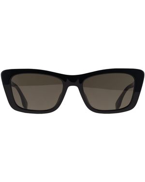 Fendi Rectangle Shiny Fe40185I Lettering - Black