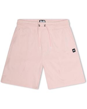 Weekend Offender Scandium Jog Solid Patterned Sweat Shorts - Pink