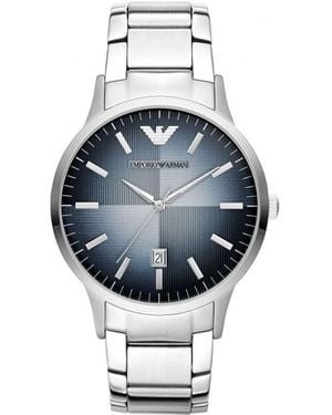 Emporio Armani Ar11182 Quartz Dial Watch - Metallic