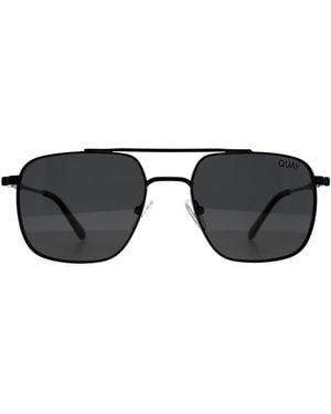 Quay Bodyguard Blk Zwart Zwart Gepolariseerde Zonnebril