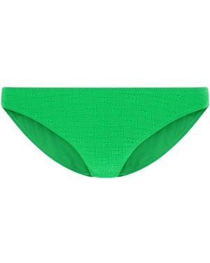 Alexander Wang Logo Detail Knit Bikini Bottom - Green
