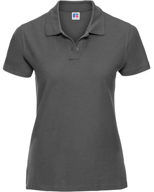 Russell Classic Cotton Polo Shirt - Grey