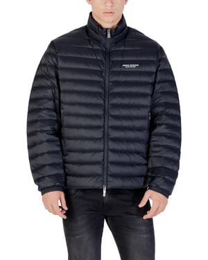 ARMANI EXCHANGE Padded Puffer Jacket - Blue