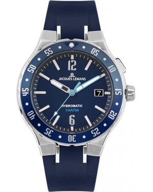 Jacques Lemans 1-2109C Hybromatic Watch - Blue