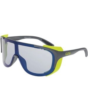 G.O.D Eyewear Tatra Photochromic Uv400 Cat 4 Mountain Sunglasses With Mirror Lens - Blue
