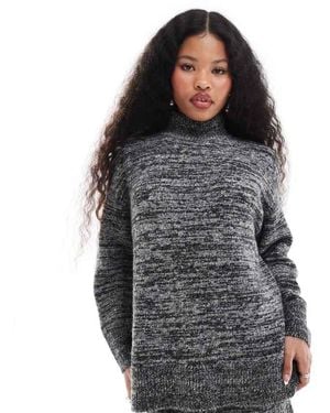 Vero Moda Oversized Rollneck Jumper Co-Ord - Black