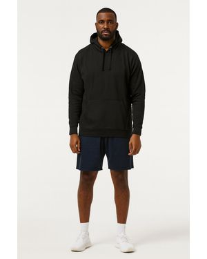 Charles Norton Plain Hoodie - Black
