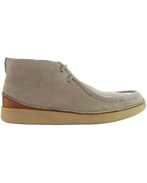 Clarks Oakland Mid Beige Laarzen - Grijs