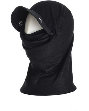 Buff Tubular With Multifunctional Seamless Visor 113500 - Black