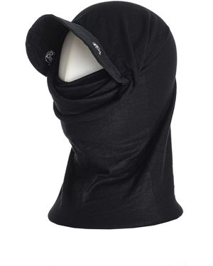 Buff Tubular With Multifunctional Seamless Visor 113500 - Black