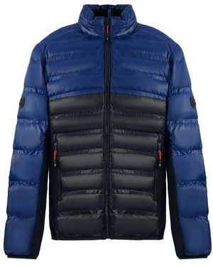 Michael Kors Penton Quilt Fibre Down Jacket - Blue