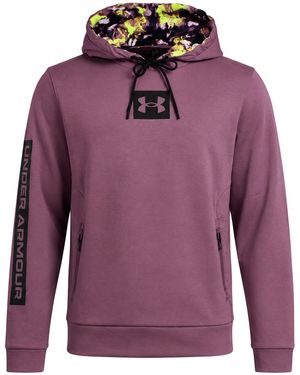 Under Armour Summit Knit Hoodie - Purple