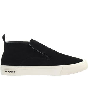 Seavees Huntington Middle Shoes Leather - Black