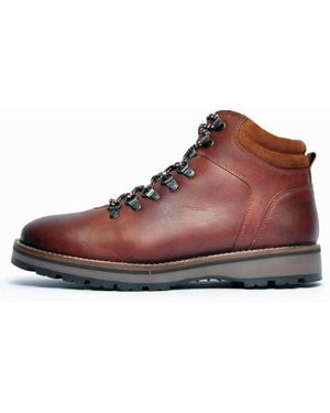 Red Tape Crick Dekker Leather - Brown