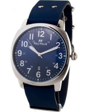 Folli Follie Wt14T001Sda Ladies Watch - Blue