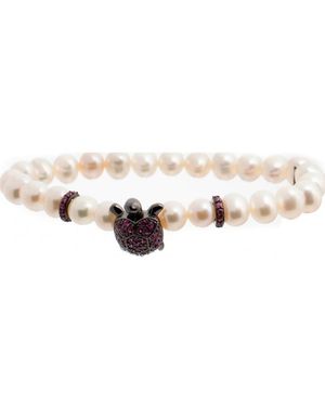 Lancaster Jla-Br-Turtle-5-Wh Ladies Bracelet - Black