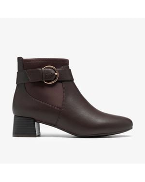 Clarks Iridessa Clara Dark Boots - Brown