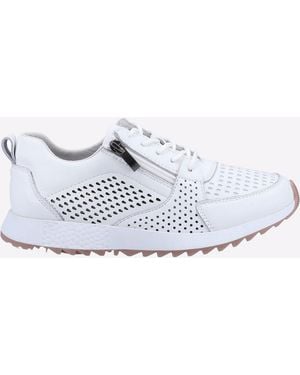 Fleet Foster June Memory Foam Shoes - White