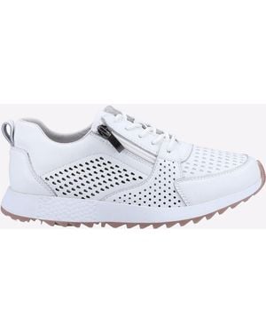 Fleet Foster June Memory Foam Shoes - White