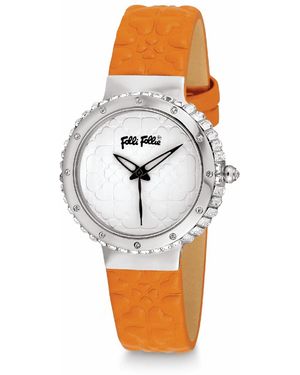 Folli Follie Ladies Watch Quartz Stainless Steel - White