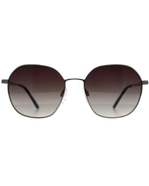 Seksy N1901 B Smoke Spiegel Zonnebril - Bruin