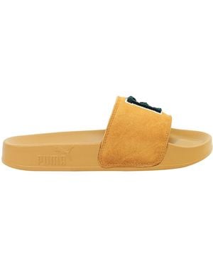 PUMA X Rihanna Fenty Fu Sliders - Brown