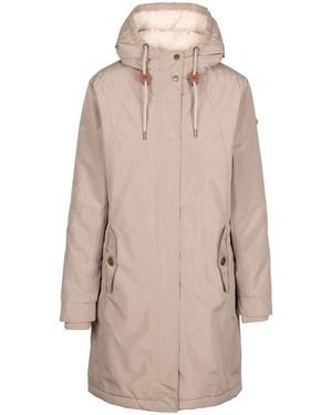 Trespass Ladies Reminder Tp50 Waterproof Jacket (Vintage) - Natural