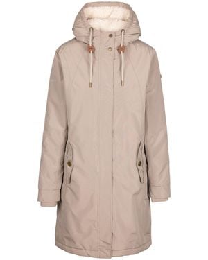 Trespass Ladies Reminder Tp50 Waterproof Jacket (Vintage) - Natural
